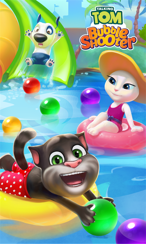 talking tom bubble