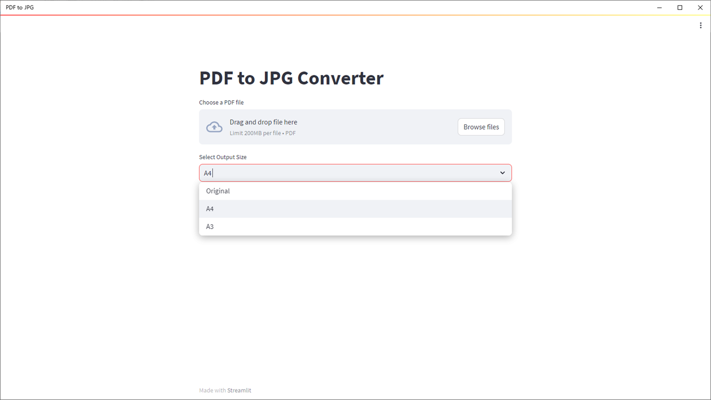 #5. PDF to JPG (Windows) Bởi: 韵华软件
