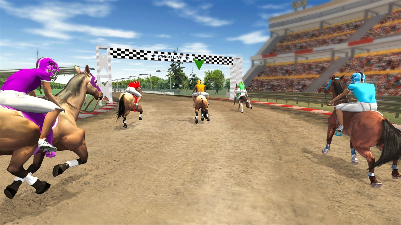 #5. Horse Racing 2019: Multiplayer Game (Windows) De: Next Generation Games