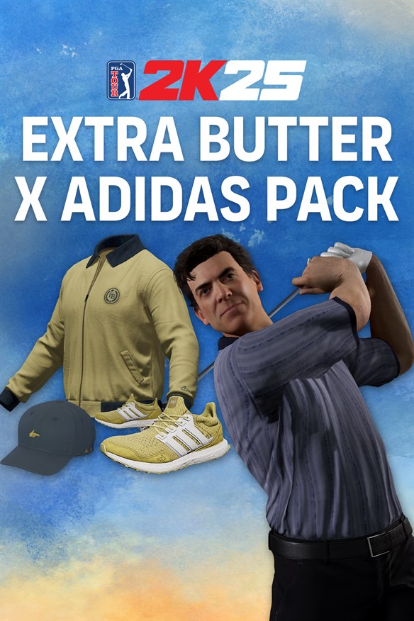 PGA TOUR 2K25 Extra Butter x adidas Pack Xbox Series X|S and Xbox One cover art