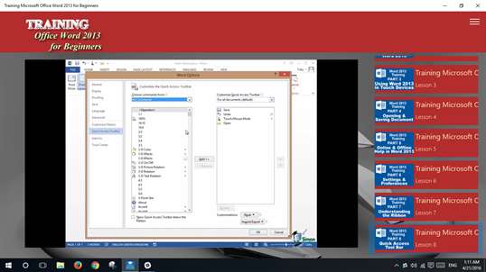 Training Microsoft Office Word 2013 for Beginners screenshot 3