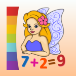 Fairy - Paint by Numbers - Coloring for Girls - Free