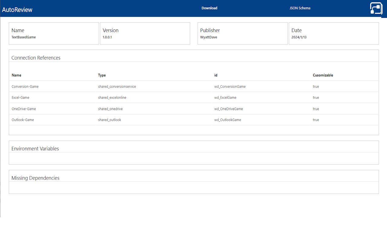 AutoReview for Power Automate