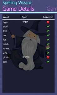 Spelling Wizard screenshot 8