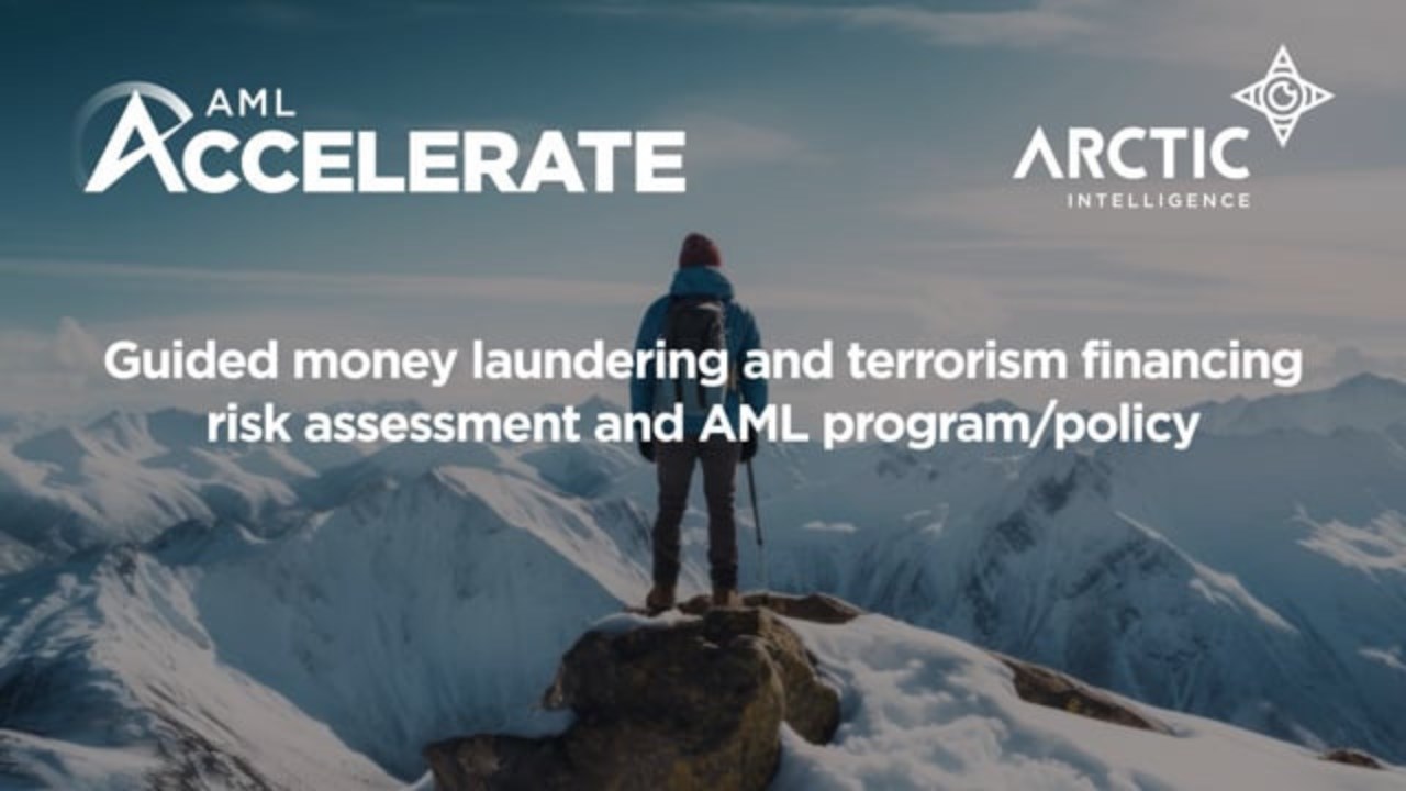 Snapshot 1 of AML Accelerate Platform