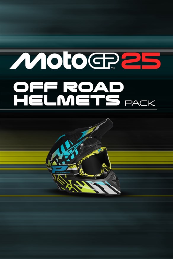 MotoGP25 - Off Road Helmets Pack - Xbox One Xbox Series X|S and Xbox One cover art
