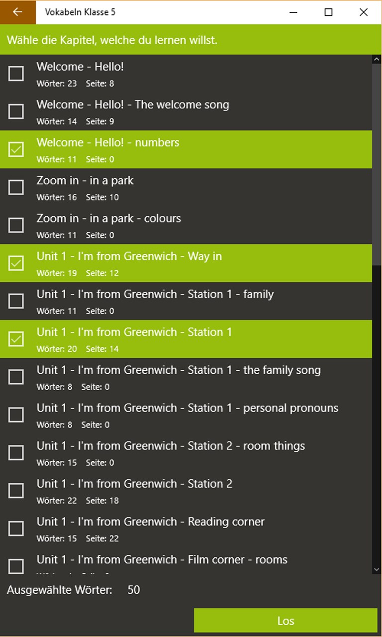 Bewertung Englisch Klasse 5
