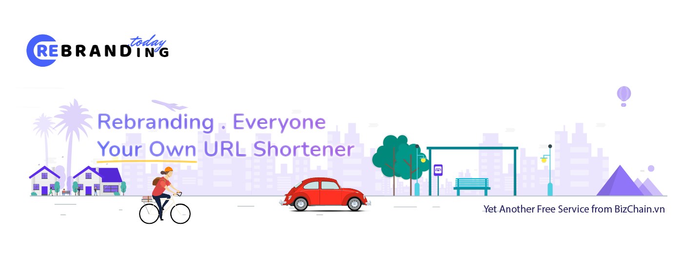 Rebranding.today - URL Shortener marquee promo image