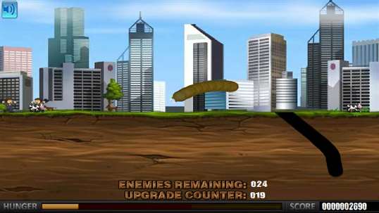City Monster Worm screenshot 3