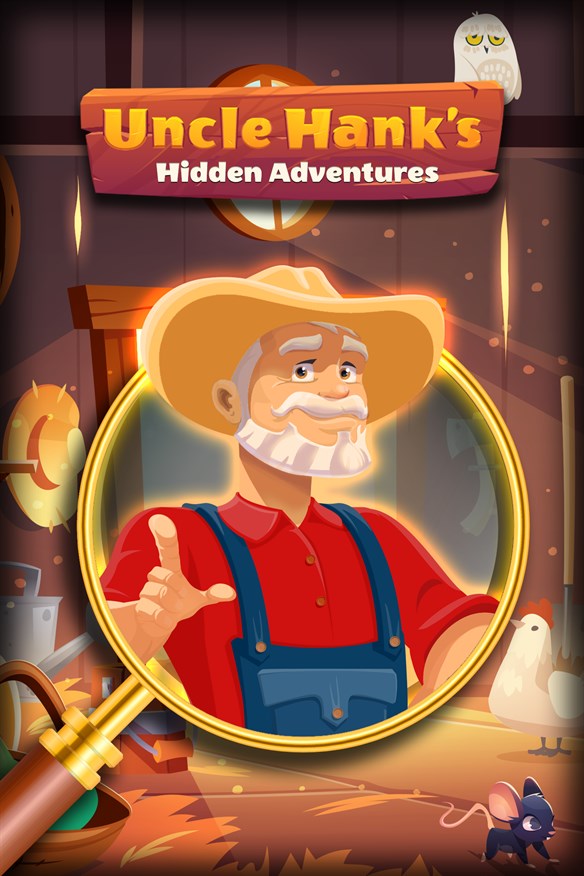 Uncle Hank's Hidden Objects Xbox Series X|S and Xbox One cover art