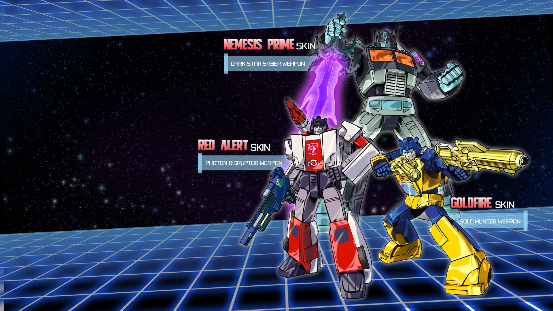 transformers devastation all characters