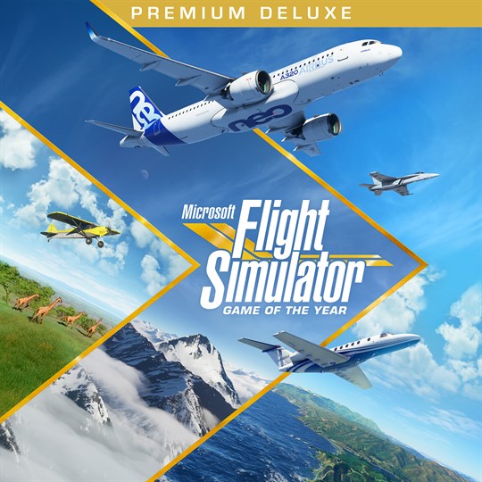 Microsoft Flight Simulator: Premium Deluxe Game of the Year Edition for xbox