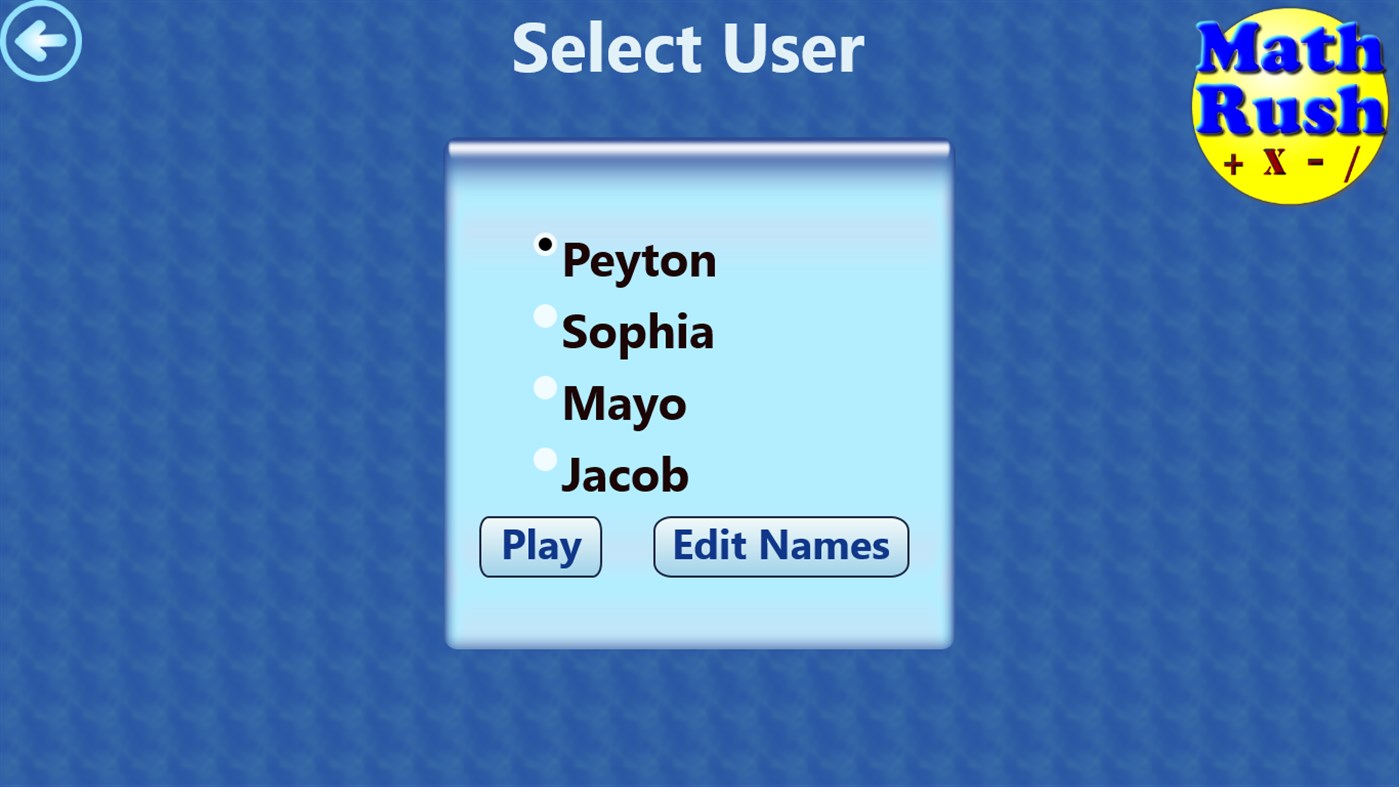 #2. Math Rush Basic Operations Lite (Windows) By: Balabharathi.com