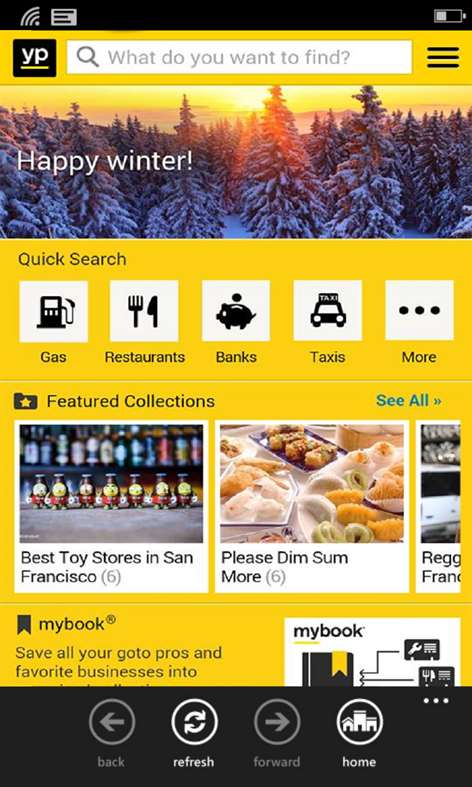 Yellowpages Mobile Screenshots 1