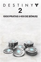 1000 Pratas de Destiny 2 (+100 de bônus) (PC)