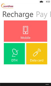 Suvidhaa Mobile & DTH Recharge screenshot 1
