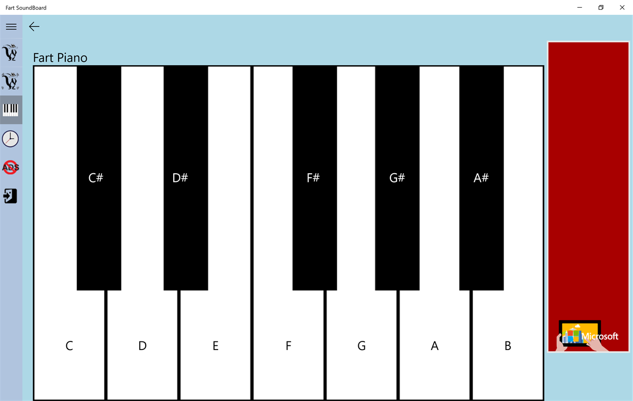 #3. Fart Soundboard (Windows) Podle: Bruce Dulion