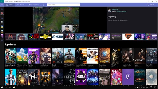 Player for Twitch: Live Game Streaming screenshot