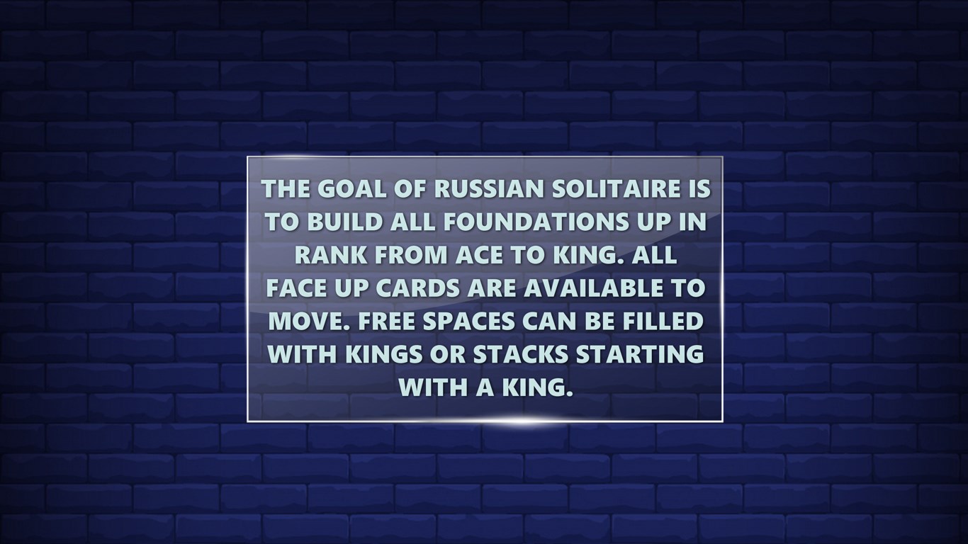 Russian Solitaire