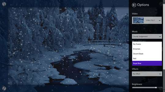Animated Blizzard Free screenshot 4