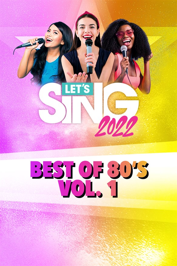 Let's Sing 2022 Best of 80's Vol. 1 Song Pack Xbox Series X|S and Xbox One cover art