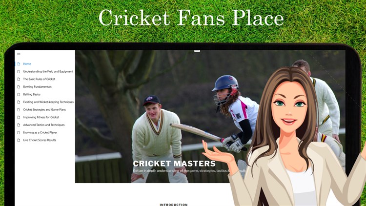 Cricket School & Cricket Live Score Results - PC - (Windows)