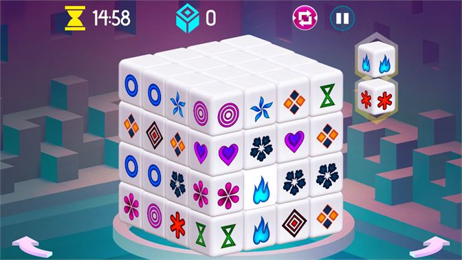 Mahjong Tridimensional jogo online grátis