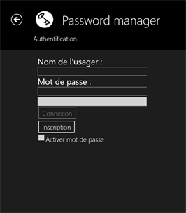 Password manager McDG screenshot 1