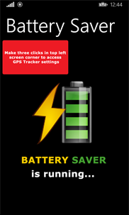 Battery Saver WP screenshot 1
