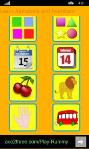 Learn Alphabets and Numbers screenshot 4