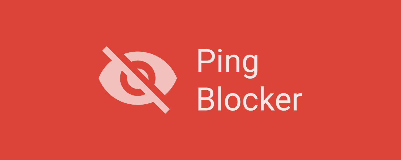 Ping Blocker marquee promo image