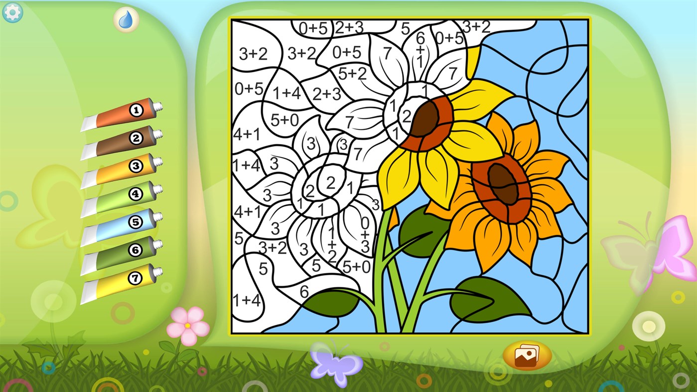 #1. Flowers - Color by Numbers + (Xbox) By: Kedronic UAB