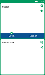 Dutch Spanish Translator screenshot 3