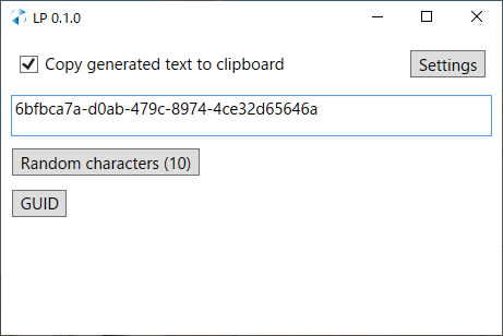LP screenshot