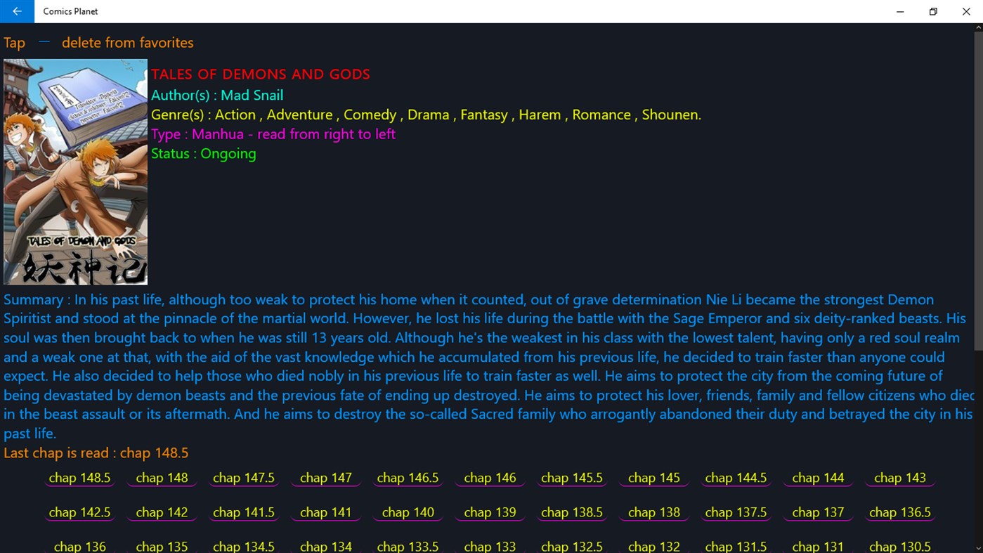 #6. Comics Planet (Windows) 由: TTT Digital