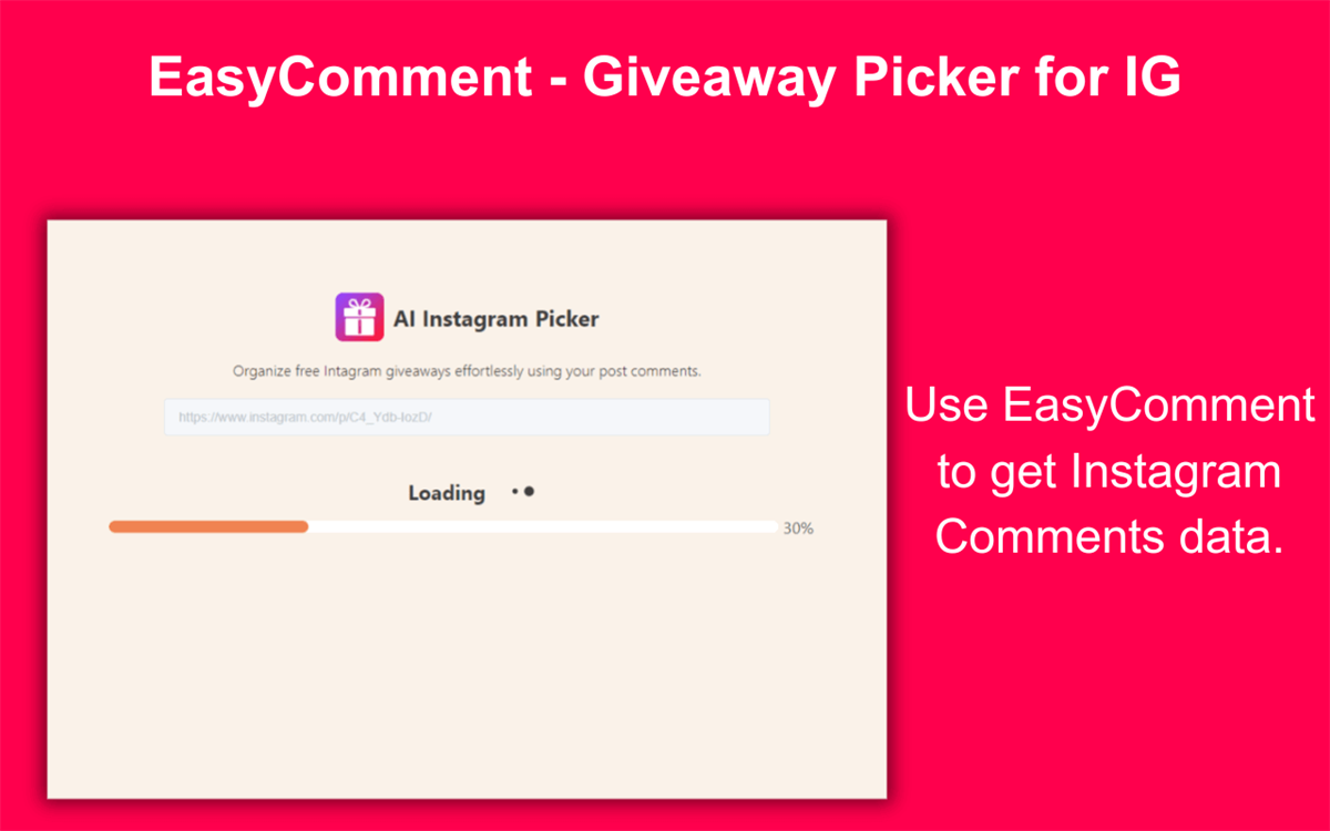 Comment Picker for IG - EasyComment