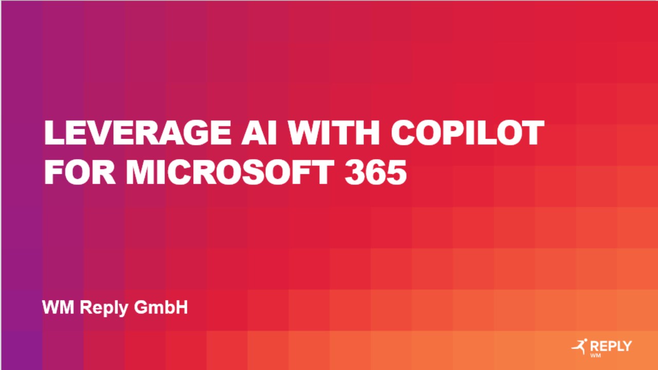 Snapshot 1 of Copilot for Microsoft 365: 12 Week Business Readiness Pilot