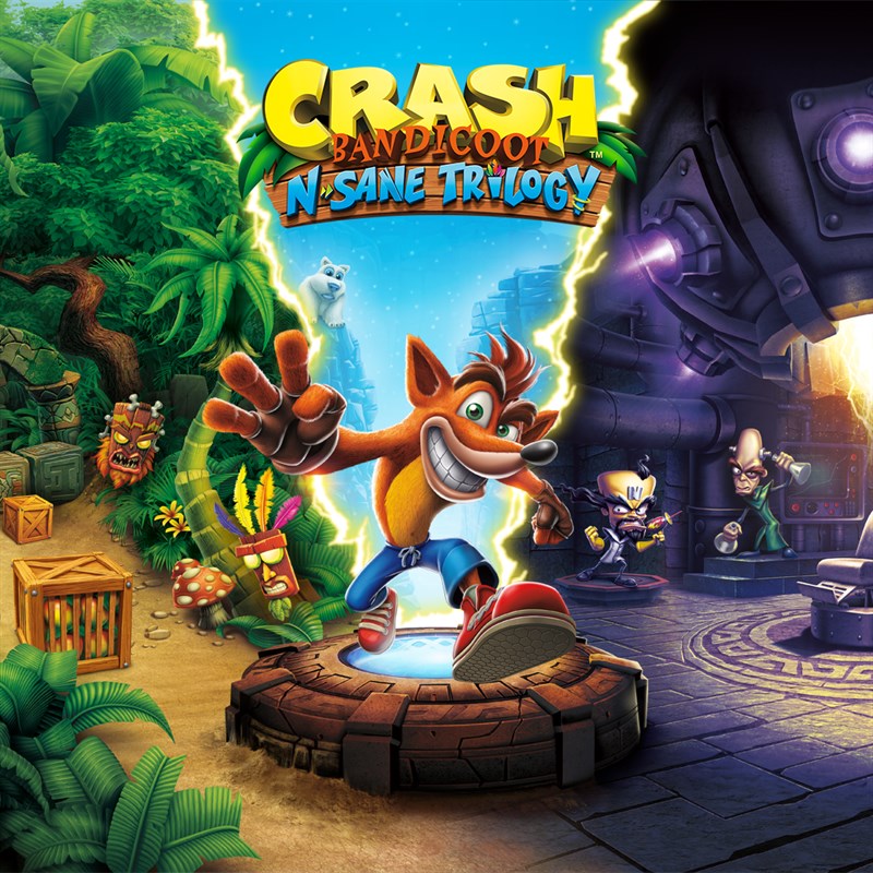 Crash Bandicoot™ N. Sane Trilogy — jogo digital para Xbox One e Series X|S