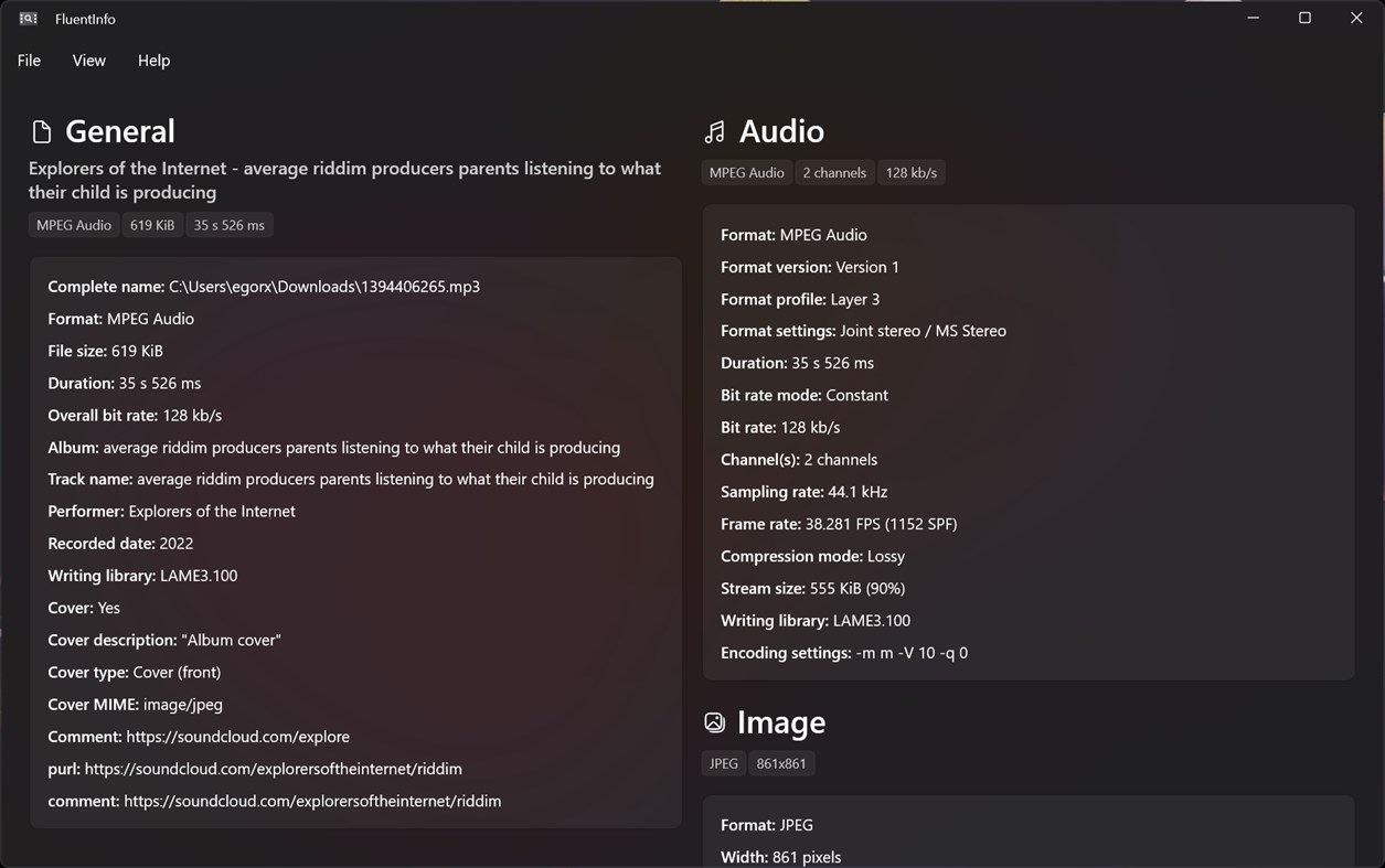 #2. FluentInfo (Windows) 由: ubuntuegor