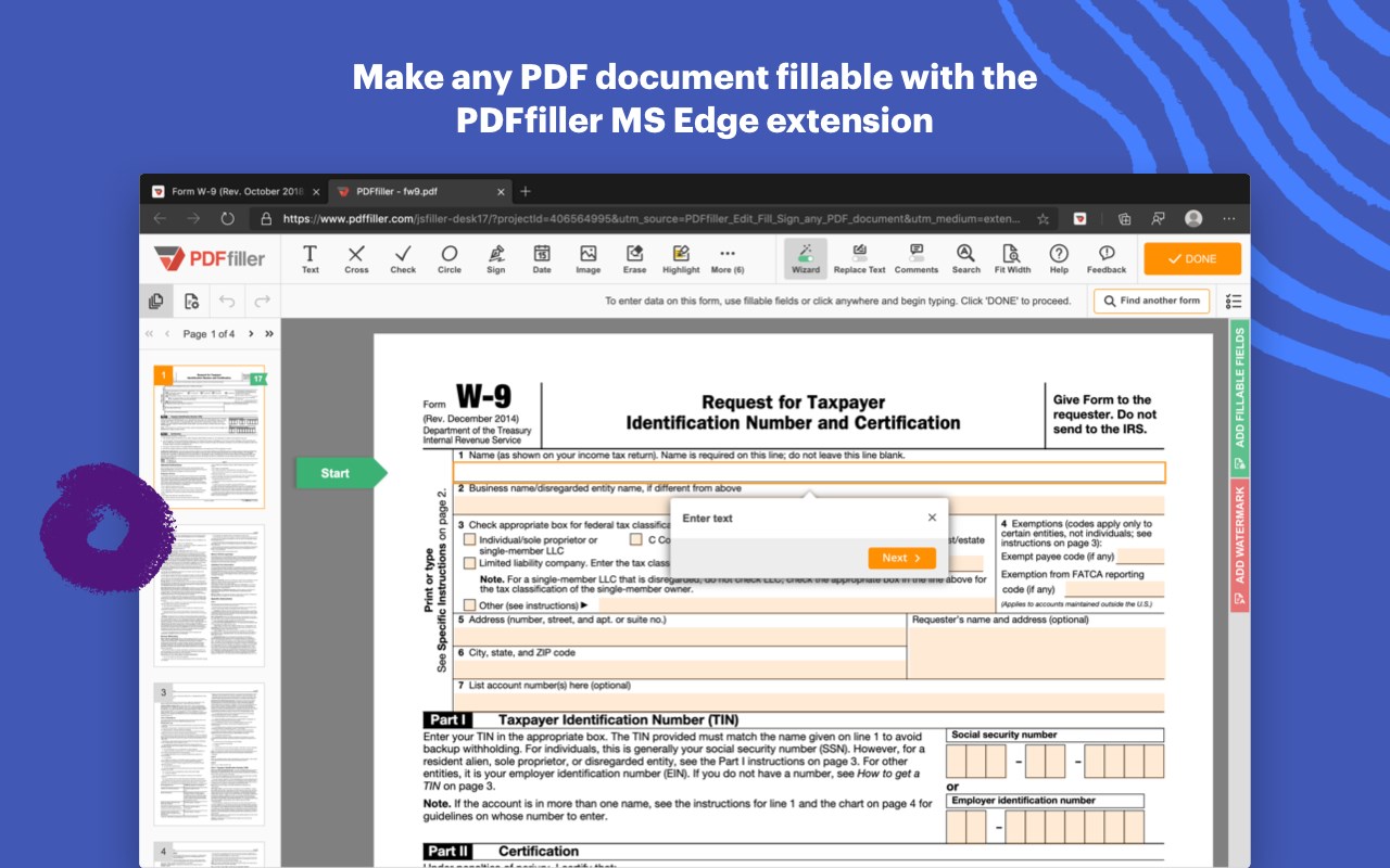 PDF Editor: Fill, Edit and Sign PDF files