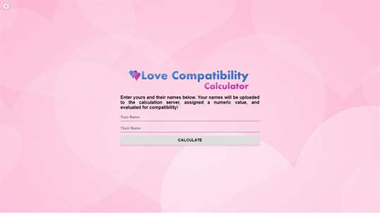 Love Compatibility Calculator screenshot 1