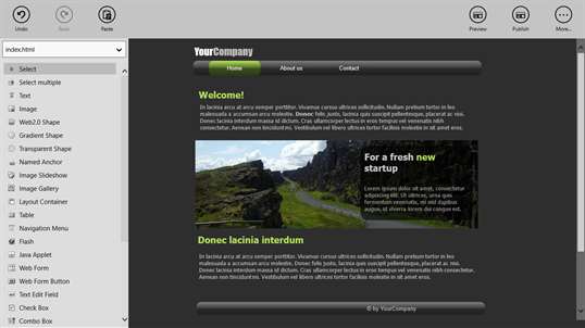 Website Constructor screenshot 3