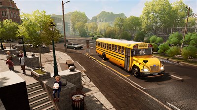 Bus Simulator 21 Next Stop - Official School Bus Extension — скриншот 17