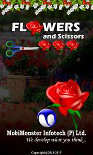 Flowers and Scissors screenshot 1