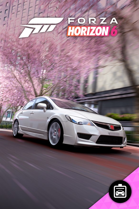 Forza Horizon 6: 2008 Honda Civic Type R (FD2) Xbox Series X|S and Xbox One cover art