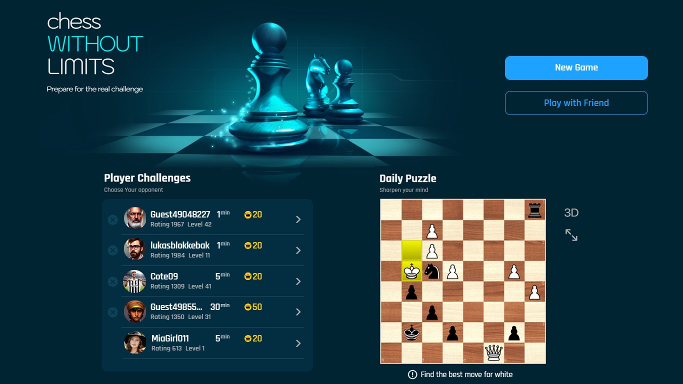 Chess Online + screenshot