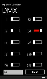 DMX Dip Switch Calculator screenshot 4