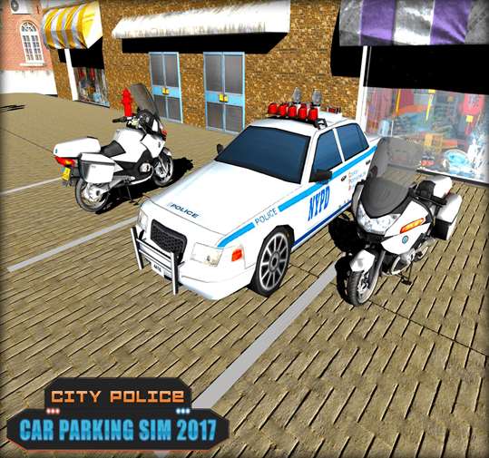 City Police Car Parking Sim 2017 screenshot 3