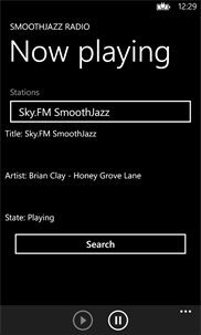 SmoothJazz Radio screenshot 1