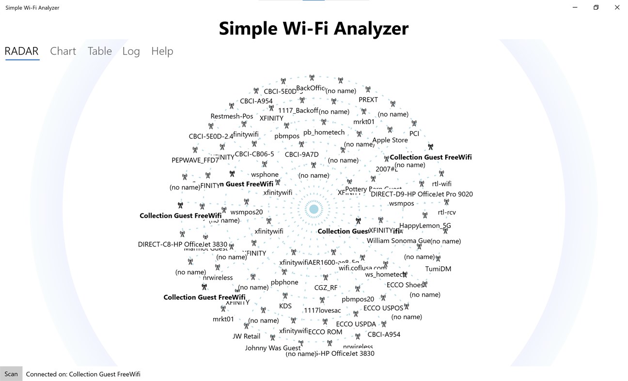 #2. Simple Wi-Fi Analyzer (Windows) Door: Shipwreck Software
